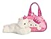 Aurora® Fashionable Fancy Pals™ Peek-A-Boo™ Princess Kitty™ Stuffed Animal - Plush with Stylish Purse for Dress Up Fun - Perfect for Kids 3+ Years, Costumes, and Birthdays - Multicolor 7 Inches