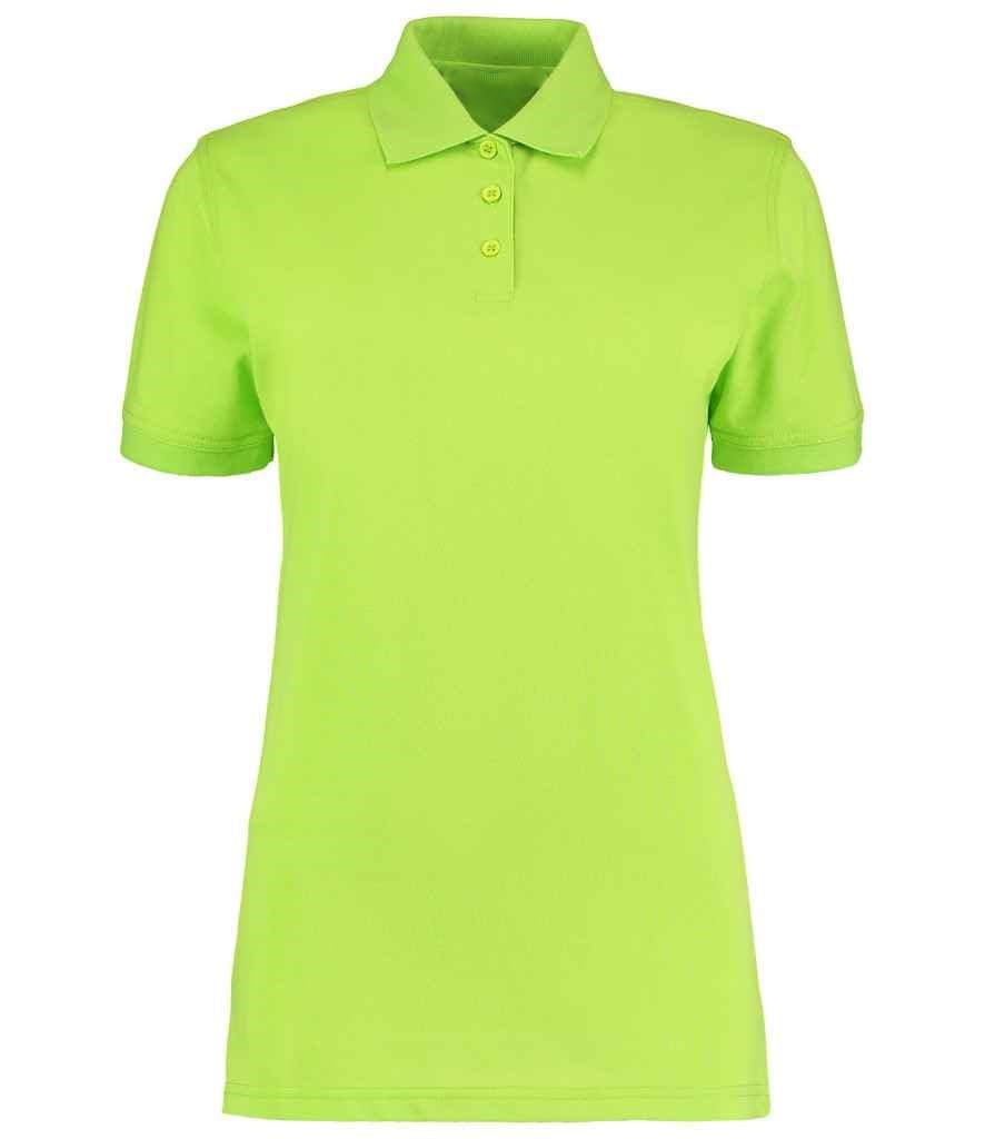 COOZO Women's Classic Fit Superior Comfort Poly/Cotton Piqué Polo Shirt - Lime - 16