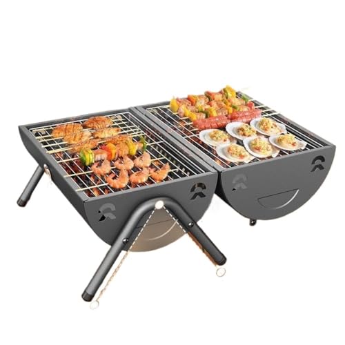 Barbecue à charbon portable pour simplifier vos repas de camping - 2