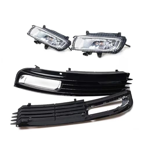 Calandre avant cadre et phares antibrouillard haut de gamme pour A8 A8L D3 2008-2010