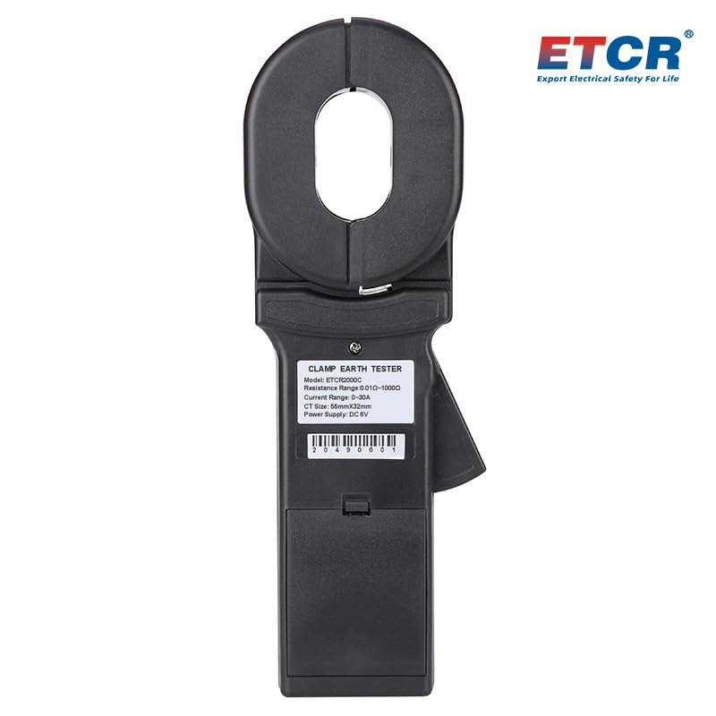 Etcr2000C Explosion-Proof clamp Ground Resistance Tester Ground Resistance Meter Digital Low Resistance ohmmeter(ETCR2000C)