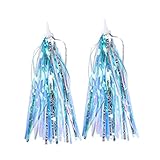 BELLIFFY Rubans à Pompons pour Garçon et Filles Accessoires Colorés pour Guidon de Trot...