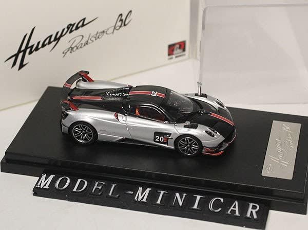 ▲チョウ稀有！シルバー！LCD 1/64 パガーニ Pagani huayra ウアイラ BC