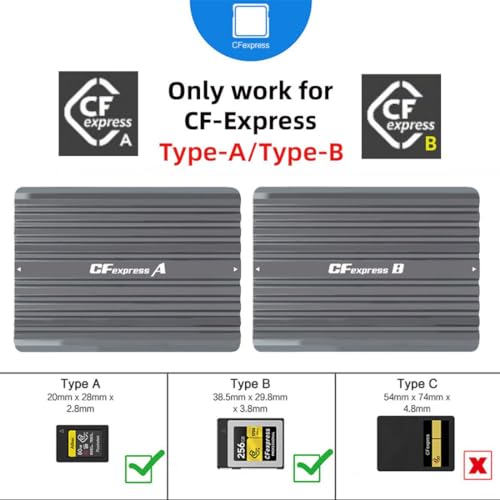 Lecteur CF Express Type A B pour vider rapidement vos cartes - 6