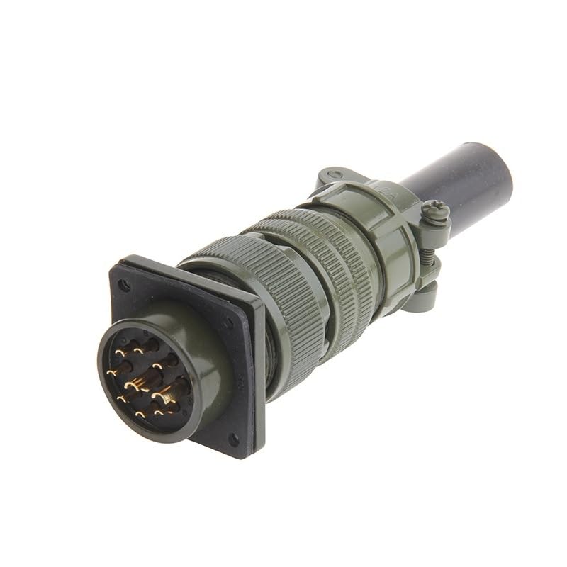 Conector de Aviación Militar Estándar MS5015 20-16S 9 Pines
