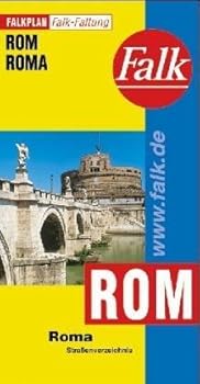 Map Roma, pianta della citta`, piegatura brevettata: Roma (Falk Plan) (Italian Edition) [Italian] Book