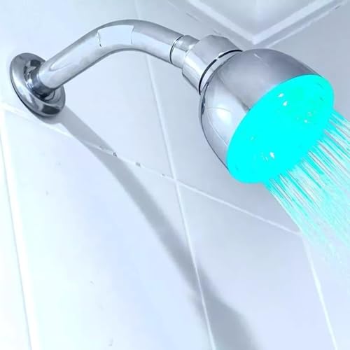 Ducha Chuveiro Led Multicolorido Cromoterapia P/Banheiro