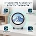 SENECESLI AI Desk Smart Talking Robot Companion mit 1,28-Zoll-Bildschirm