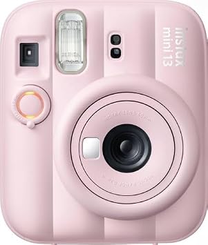 FUJIFILM INSTAX MINI 13 Instant Film Camera - Fujifilm Instax Mini Instant Film for Mini Camera...(Candy Pink Camera, 2 x Mini Twin Pack + 4 AA Batteries)