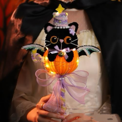 Halloween Pipe Cleaner Craft Kit, DIY Chenille Stem Arts and Crafts Supplies, Halloween Party Activity Set for Creative Decorations image 5