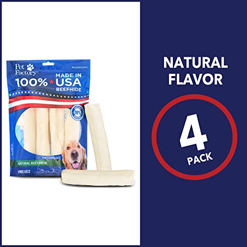 Pet-Factory-100-Made-in-USA-Beefhide-7-Rolls-Dog-Chew-Treats-Natural-Flavor-4-Count1-Pack Pet Factory 100 Made in USA Beefhide 7 Rolls Dog Chew Treats Natural Flavor 4 Count1 Pack