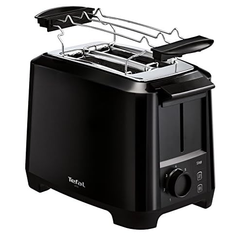 Tefal Uno TT1408 Grille-pain 7 niveaux de brunissage (800 W) Noir