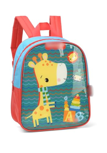 Mochila Escolar, Infantil, Fisher-Price Petit, P, Verde - Luxcel