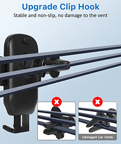 Phone Mount For Car, Car Phone Holder Mount Vent Clip, Cell Phone Holder Car, Car Phone Holder Mount, Hands Free Phone Holder Car, Cell Phone Automobile Cradles Fit For Smartphone, Iphone, Cell Phone #TOP4