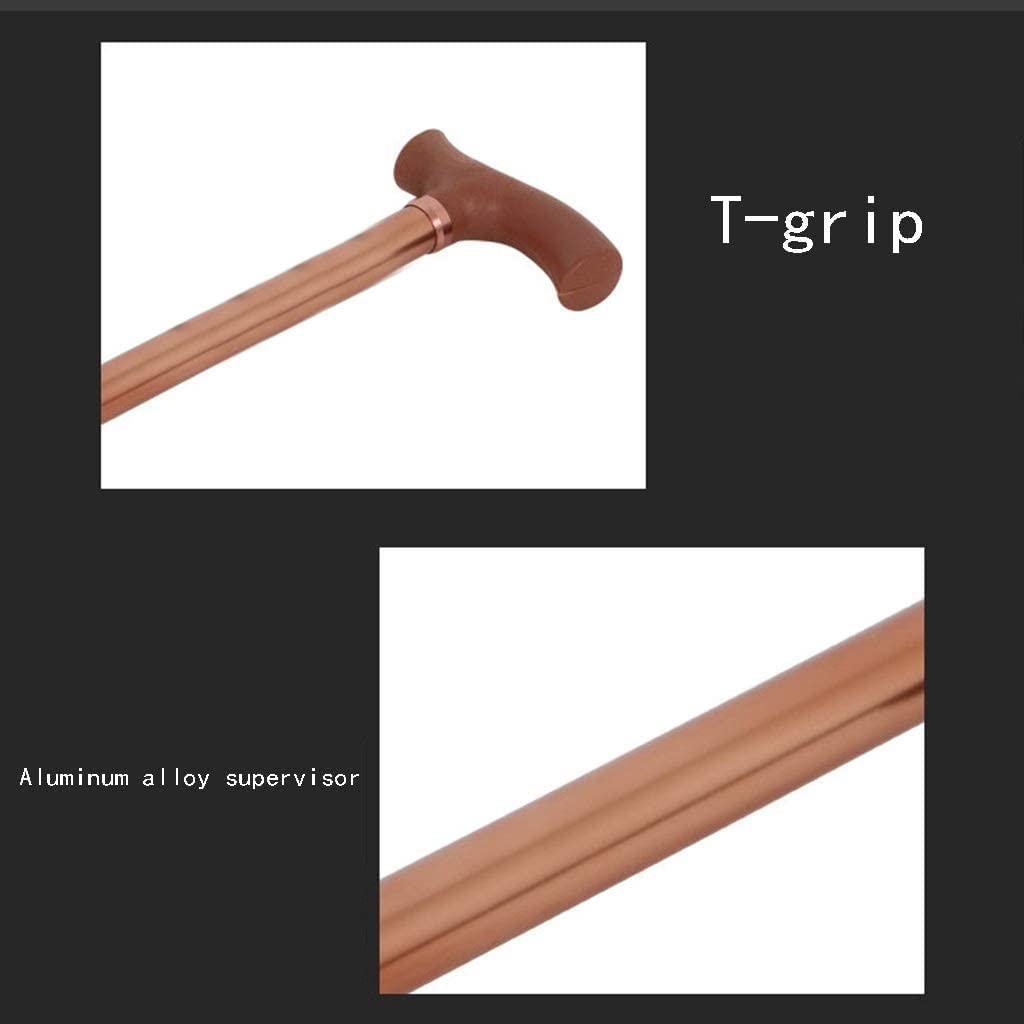 Teleskopowe Kule AntypoślizgoweKula Z Litego DrewnaAluminiumStop Teleskopowy Kij Na Zewnątrz Wspinaczka Osoby StarszeLaska (76-98cmRegulowana) na Artretyzm, Osoby Starsze, Seniorzy i Niepełnosprawni