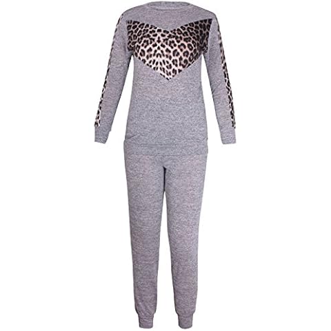 Plus Size Leopard Print Tracksuit Set Cover