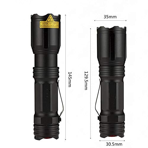 Multicolor Red Green Blue White Hunting Light Zoomable Handheld Tactical Flashlight 4 Color In 1 Multifunctional High Power Rgbw Led Flashlights For Night Vision Fishing Astronomy #TOP4
