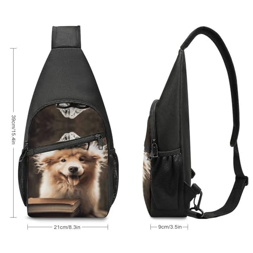Bolso cruzado deportivo para viaje y senderismo unisex miniatura 2