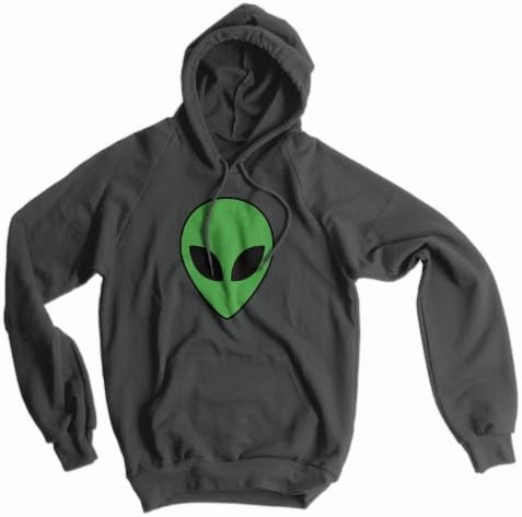 Alien Icon American Apparel Hoodie, Asphalt, Medium Apparel