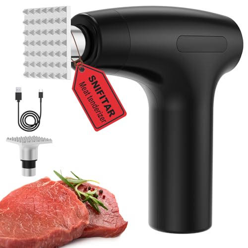 Electric Meat Tenderizer Tool - Meat Mallet 5 Adjustable Speeds, Auto Pressure Sensing, Stainless...