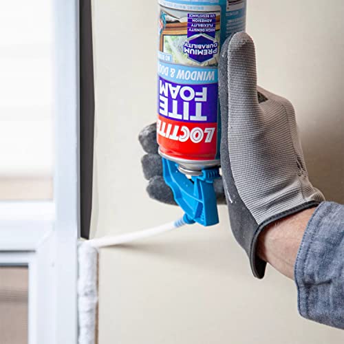 Loctite Tite Foam Window & Door White Insulating Foam Sealant, 12 fl oz Can, 1 Pack - Thumbnail 4