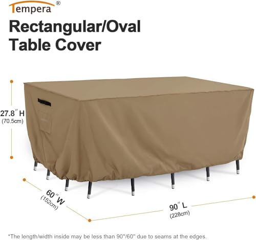 Consejos y reviews para comprar Fundas para Muebles de Exterior Impermeables al mejor precio. 20 Imagen adicional