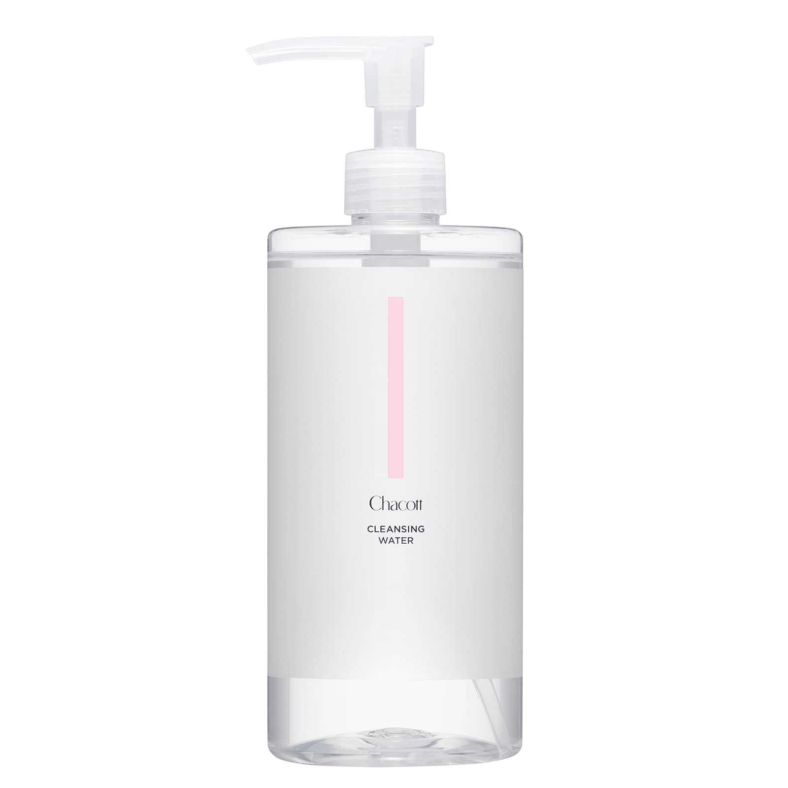 Chacott チャコット クレンジングウォーター ポンプ式 Ｗ洗顔＆化粧水 500ml 001 レディース＆メンズ用 ジェンダーレスコスメ (1個)