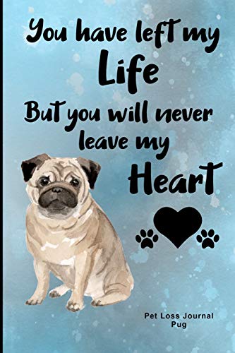 Pet Loss Journal Pug: Guided Prompt Keepsake Workbook