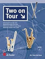 TWO ON TOUR FLUTE TRAVERSIERE 9043116157 Book Cover
