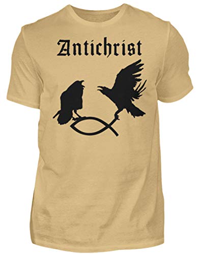 T-shirt Antichrist Raben fangen poisson pour homme qui cherche l'originalité
