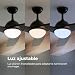 Imagen de EVVO Ventilador de Techo con Luz LED y Mando