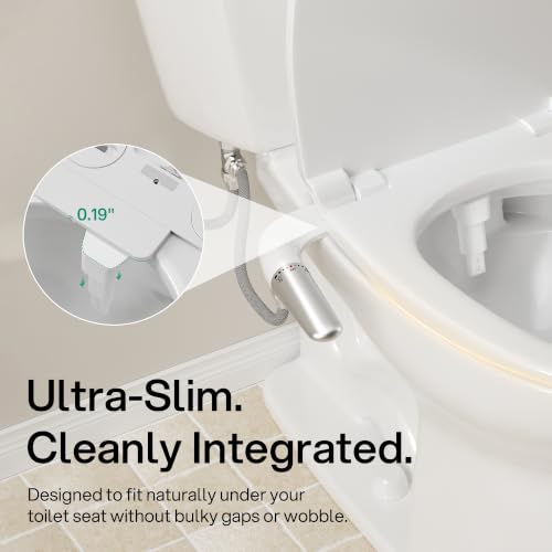 hansrapo Bidet Attachment for Toilet, Ultra-Slim, Single-Handle Control by hansrapo - Used condition - Image 2