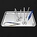 QWORK Stainless Steel Surgical Tray for Lab Instruments, Tattoo, Surgical Supplies, 15-3/4 x 11-13/16 x 1