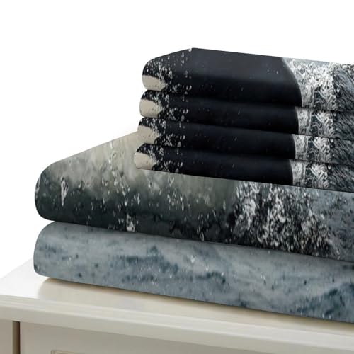 Housse de couette orque résistante à fermeture éclair 3D