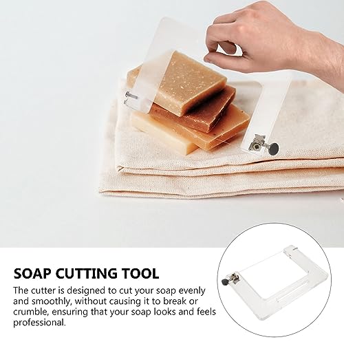 Exceart N0R11YB7W04N354R4FO0276B Acrylic Soap Cutter Push Soap Cutter Wire Soap Slicer thumb #8