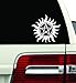 Anti-Possession Symbol Supernatural catholic voodoo demons Decal Sticker for Car Window Laptop wall (5.5" inches, White)