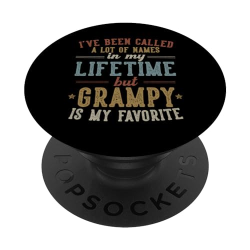 Grampy Is My Favorite Name - Father's Day Grampy PopSockets PopGrip Intercambiable