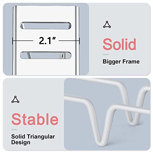 Mudeela Pots And Pans Organizer For Cabinet, 8 Tier Pot Rack With 3 Diy Methods, Adjustable Pan Organizer Rack For Kitchen Organization And Storage, Pot Organizer Rack, Pot Lid Organizer, Silver #TOP2