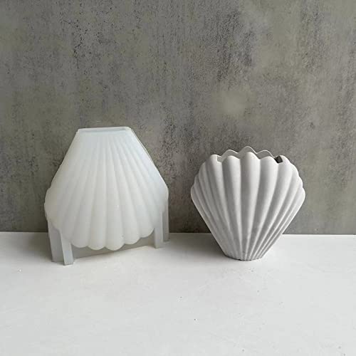 Moule silicone pot de fleurs démoulage facile plâtre et béton - 5