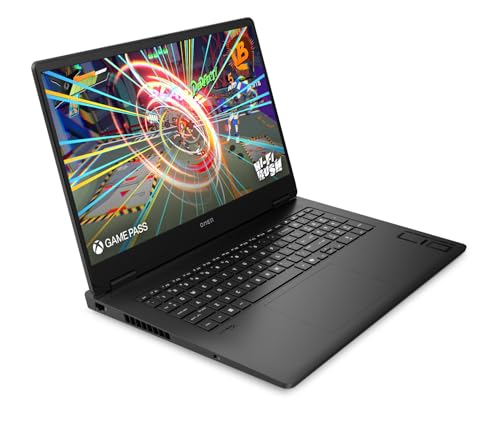Image of HP Omen 17 RTX 5070, QHD 240Hz, Ryzen AI 7 350 (>Ultra 7 258V), 16GB DDR5, 512GB Gen4 SSD Gaming Laptop w /HP RGB Mouse, Mousepad, RGB Keyboard, WiFi 6, Bluetooth, 83Whr Battery & Windows 11 Pro