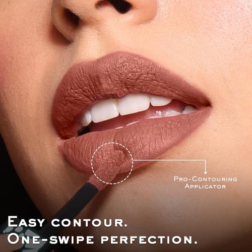 Image of Kiro Velvet Souffle Soft Matte Liquid Lipstick - Rich Mocha, 5ml | Hydrating, Weightless Mousse Texture, High-Pigment, Long-Lasting Matte Finish