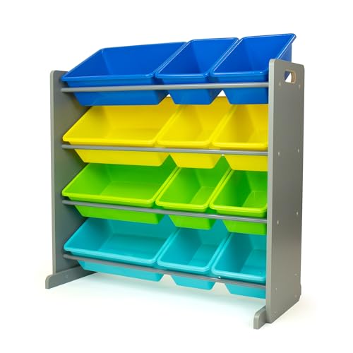 Humble Crew Toy Storage Organizer with 12 Bins