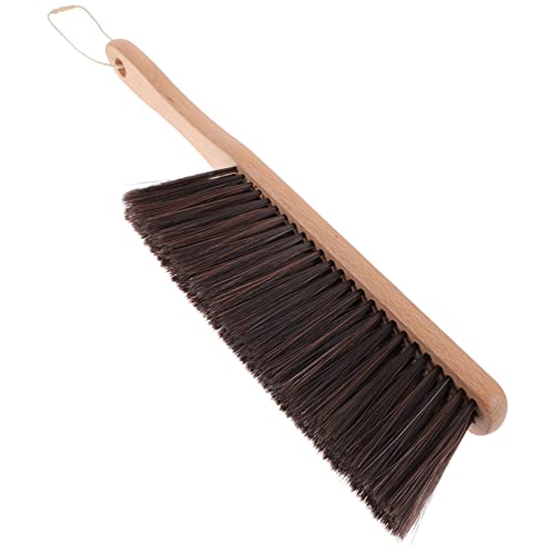 ERINGOGO Spazzola per Letti in Legno Manico Spazzola per Tappeti per Pulizia per Spolverare Divani e Coperte
