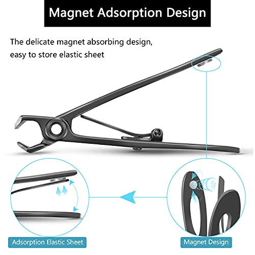 Nail Clippers for Thick Nails, Extra Wide Jaw Opening Nail Cutter for Hard Toenail, Stainless Steel Fingernail Big Toenail Trimmer with Nail File 3 Pcs Set for Large Toenail Seniors & Men & Women