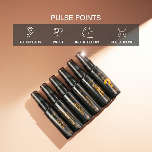 Image of Next Care Essentials Perfume Set for Men & Women - 6 x 10ml | Fresh, Woody, Musky, Fragrance Eau De Parfum (EDP) | Long Lasting & Everyday Wear |Birthday Gift for Man & Woman, Unisex