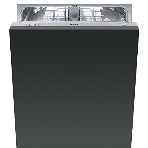 Smeg ST321-1 Totalmente integrado 13cubiertos A+ lavavajilla - Lavavajillas (Totalmente integrado, Acero inoxidable, Botones, Frío, Caliente, Acero inoxidable, 13 cubiertos)