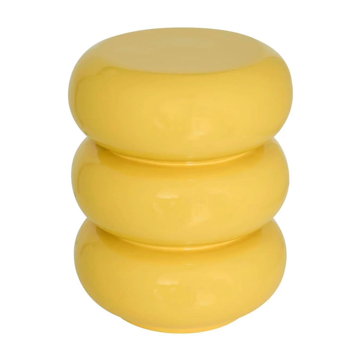 Table d'Appoint Design Jaune Atmosphera pour Salon Moderne