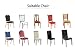 KAILH Fundas para Sillas de Comedor, Fundas Protectoras para Sillas, Funda para...