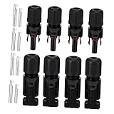 Generic 太陽光発電コネクタアダプタ 8個セット – 防水設計 高耐熱素材 ソーラーパネル用簡単接続ワイヤーケーブル