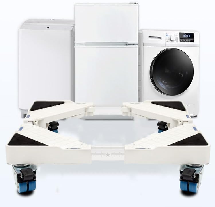 洗濯機スタンド、金属、乾燥機 冷蔵庫ホルダースタンド 重量物家電